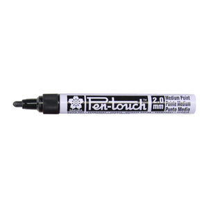 Sakura Pen-Touch Medium 2.0mm Permanent Marker - Black