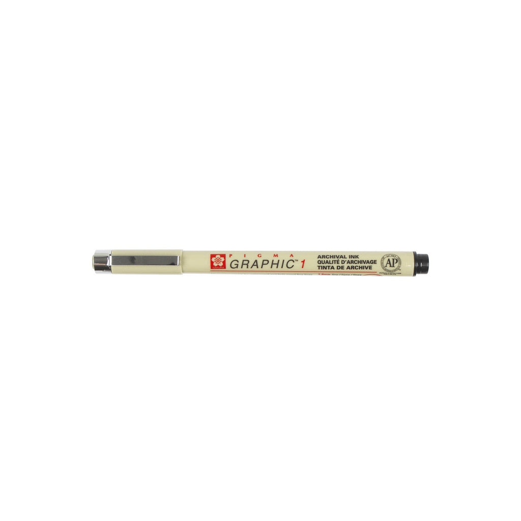 Sakura Pigma Graphic Black Pen | 1.0mm