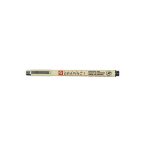 Sakura Pigma Graphic Black Pen | 1.0mm