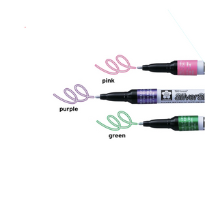 Sakura Pen-Touch Silver Shadow Marker | Fine 1.0mm