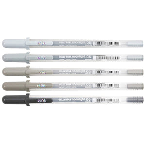 Sakura Gelly Roll | Moonlight 06 Grayish | Pack of 5 Pens