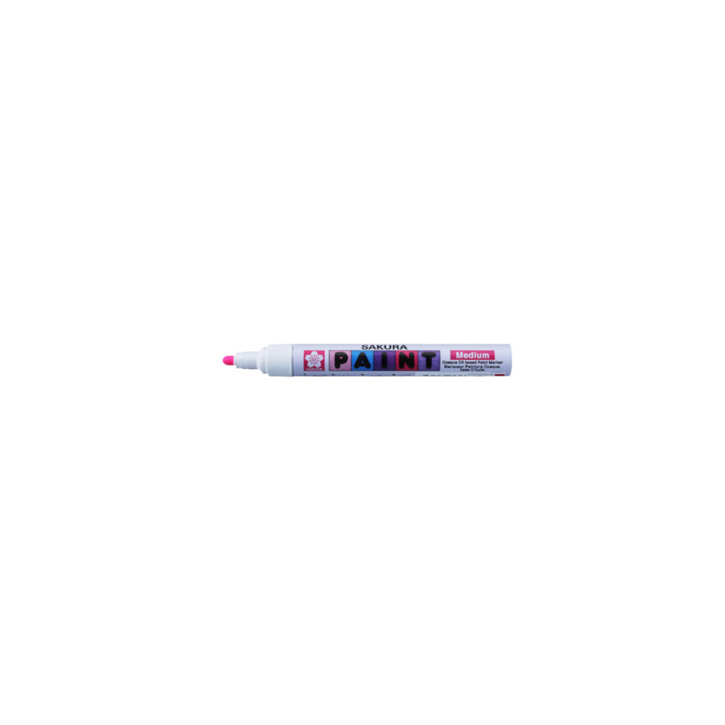 Sakura Permanent Paint Marker Medium Nib 2.0mm - Fluoro Pink