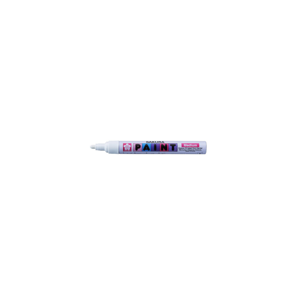 Sakura Permanent Paint Marker Medium Nib 2.0mm - White