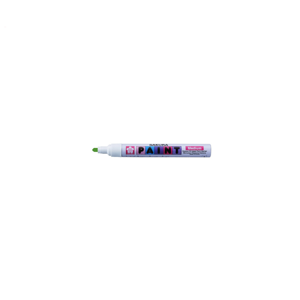 Sakura Permanent Paint Marker Medium Nib 2.0mm - Yellow Green