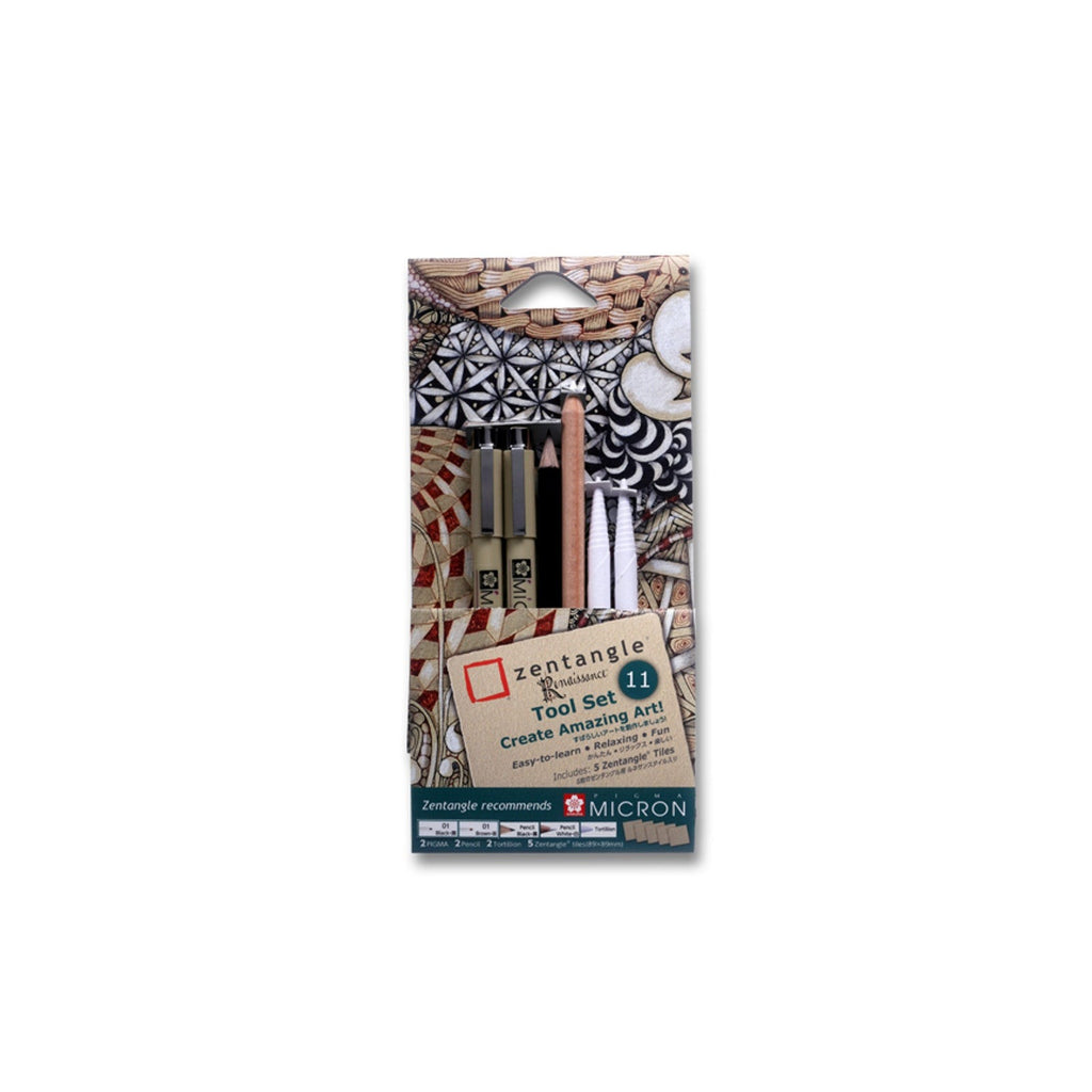 Sakura Zentangle Renaissance Tile-Tool Set C