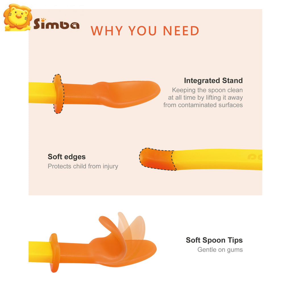 Simba Juicy Jelly Feeding Spoon Set
