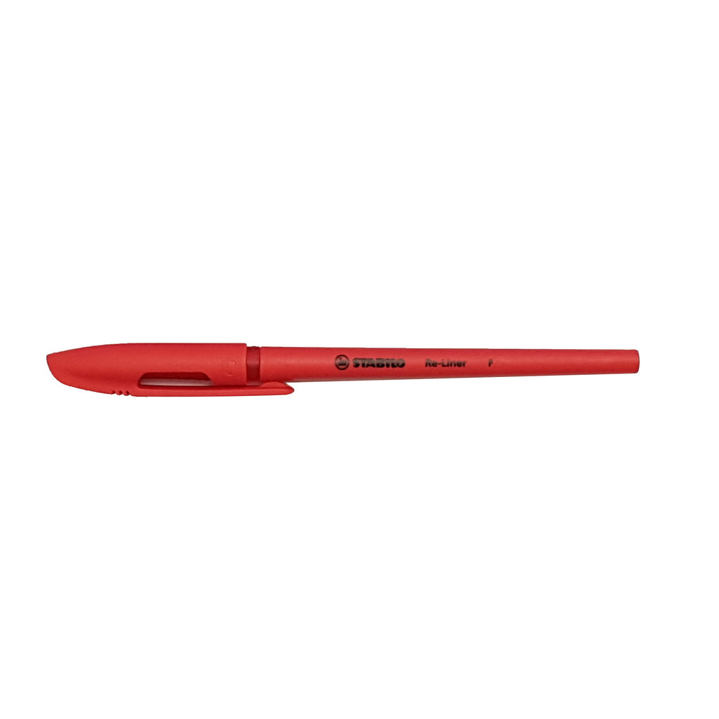 Stabilo Re-liner 868 | Ball Point Pen - Red