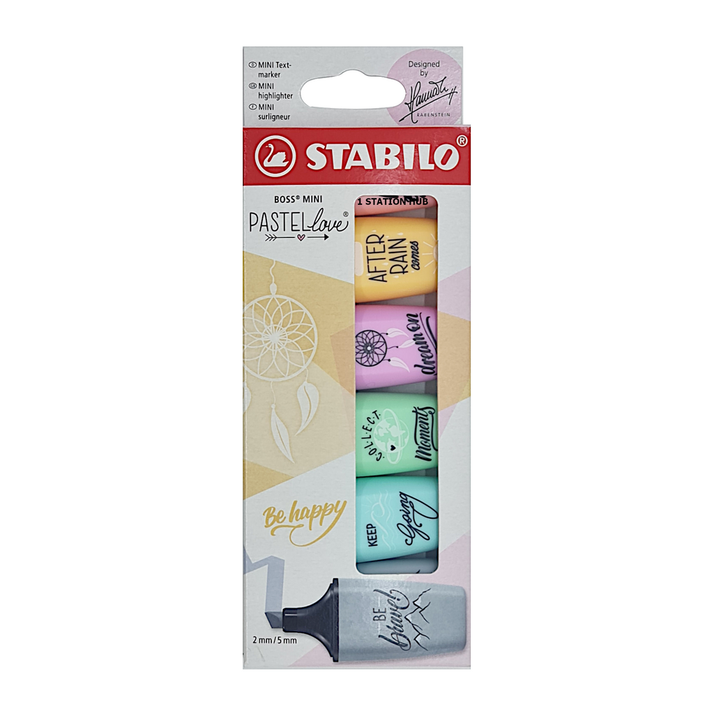 Stabilo Boss Highlighter Mini Pastel Colour Set Edition 2.0