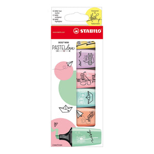 Stabilo Boss Highlighter Mini Pastel Colour Set