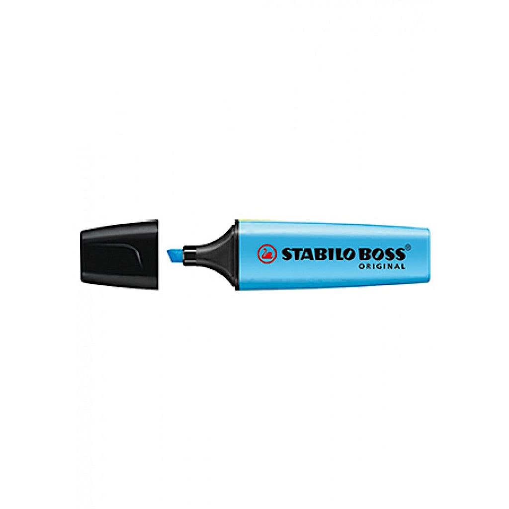Stabilo Boss Original Fluorescent Colour Highlighter - Blue