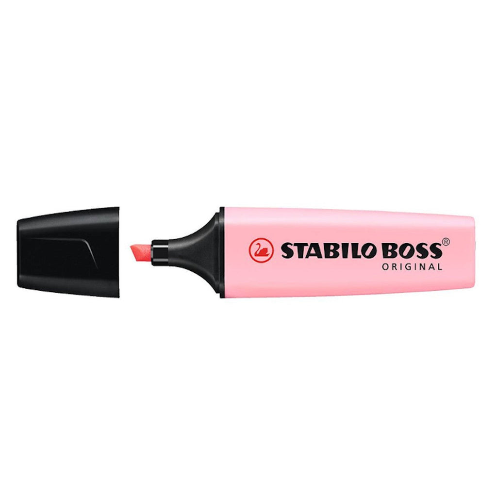 Stabilo Boss Original Highlighter | Pastel Colour - Pink Blush