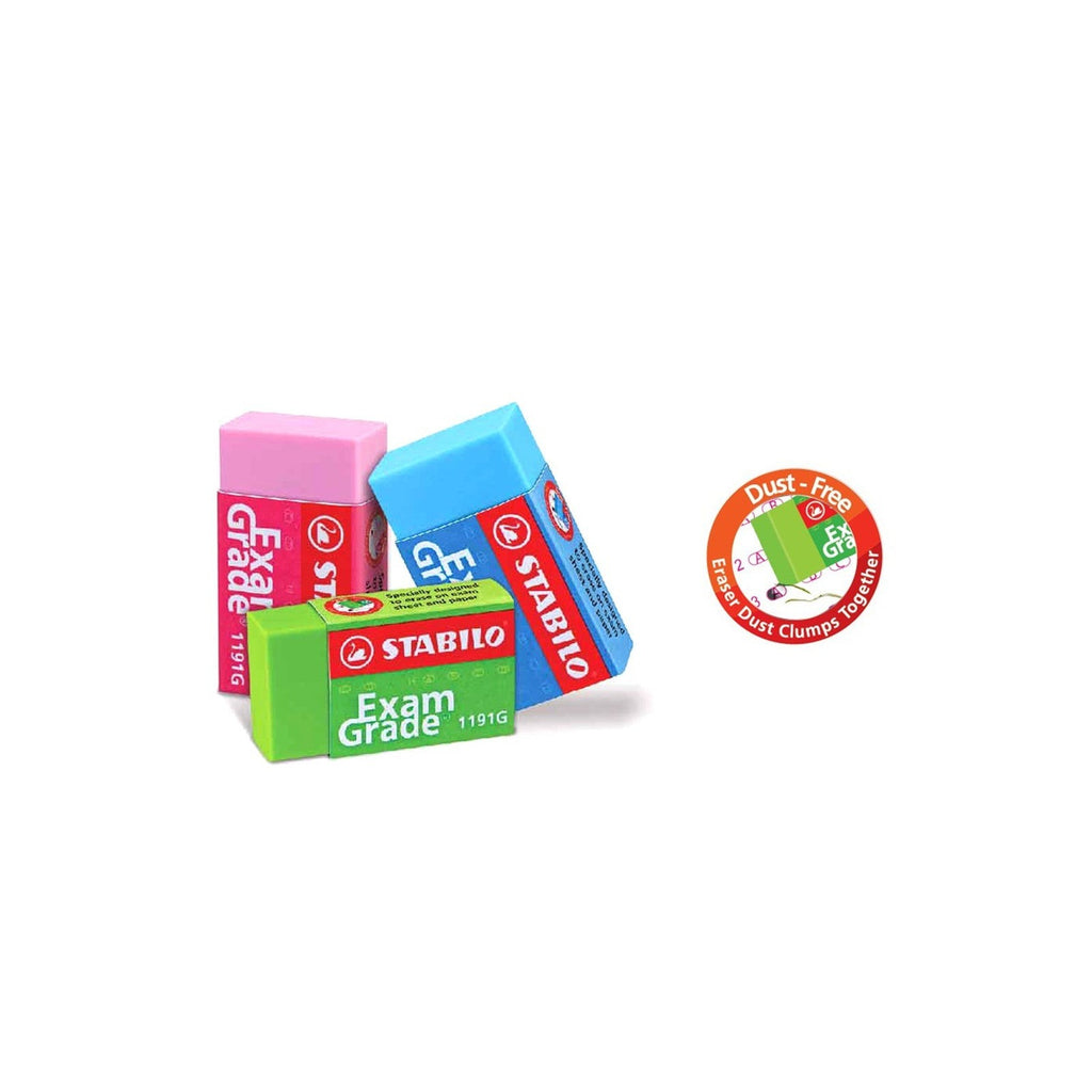 Stabilo Exam Grade 1191G Colourful Eraser