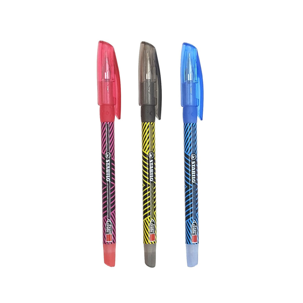 Stabilo Exam Grade 587 Ballpoint Pen | 0.7mm - Black, Blue, Red