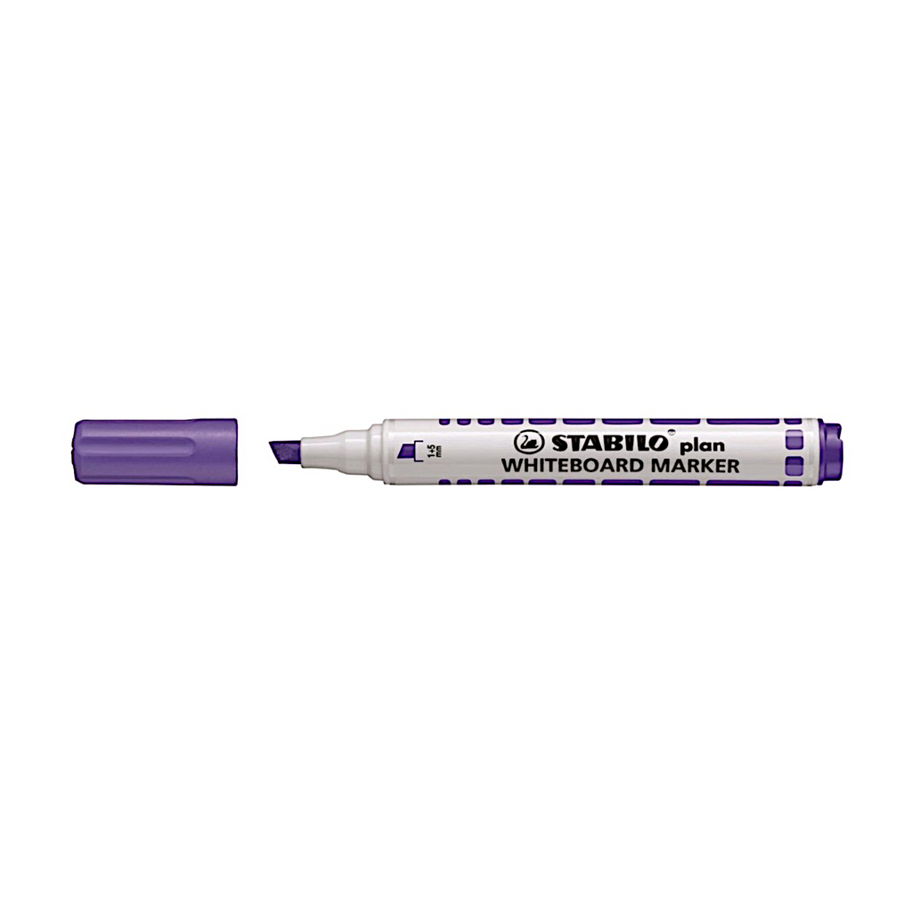 Stabilo Plan Whiteboard Marker - Chisel Tip - Violet
