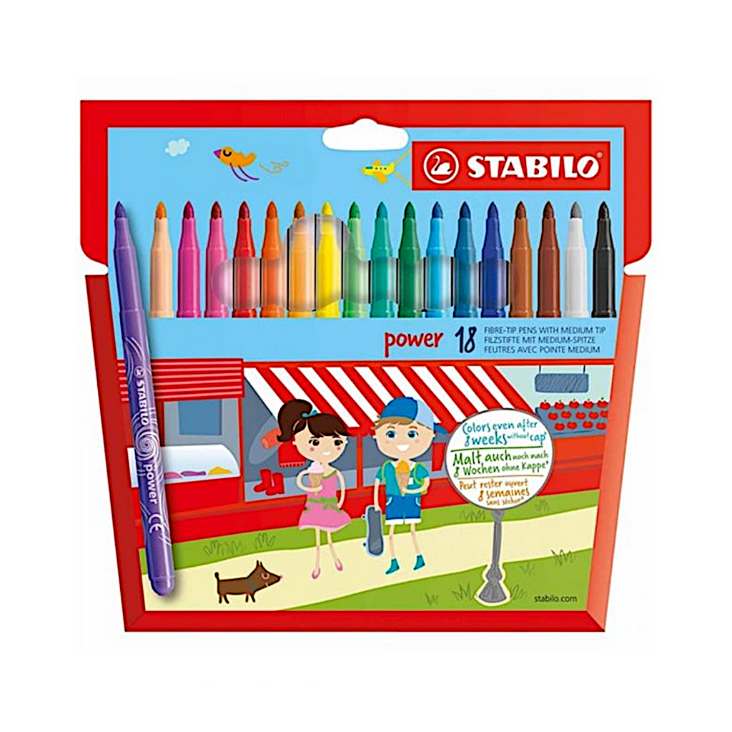 STABILO Power Coloring Medium Felt-Tip Pen