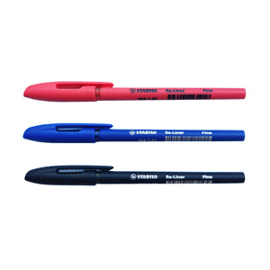 Stabilo Re-liner 868 Fine 0.7mm | Semi Gel Ink Ball Point Pen