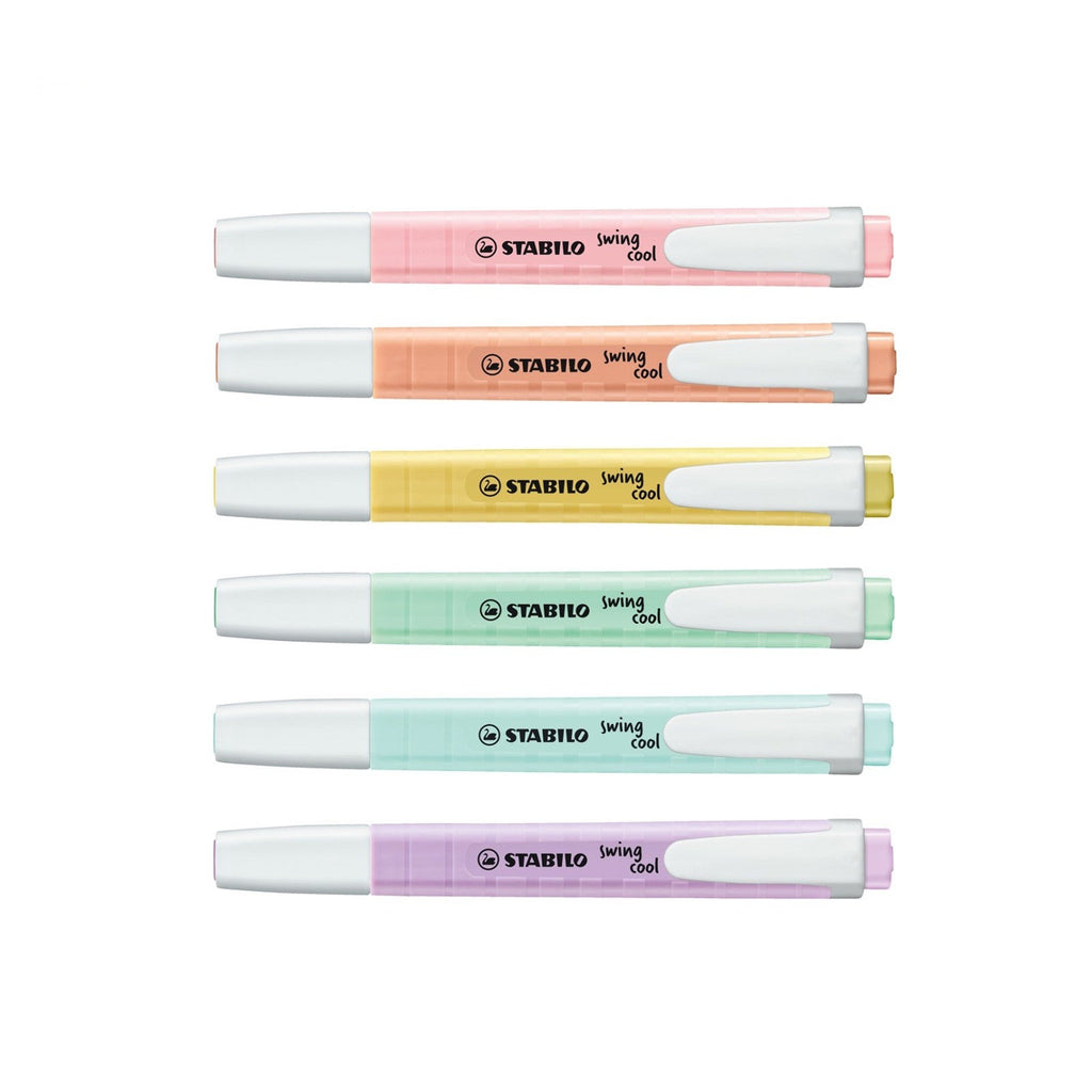 Stabilo Schwan Swing Cool Pocket Highlighter | Pastel Colour Set