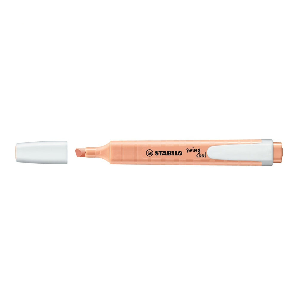 Stabilo Schwan Swing Cool Pocket Highlighter - Pastel Colour - Creamy Peach