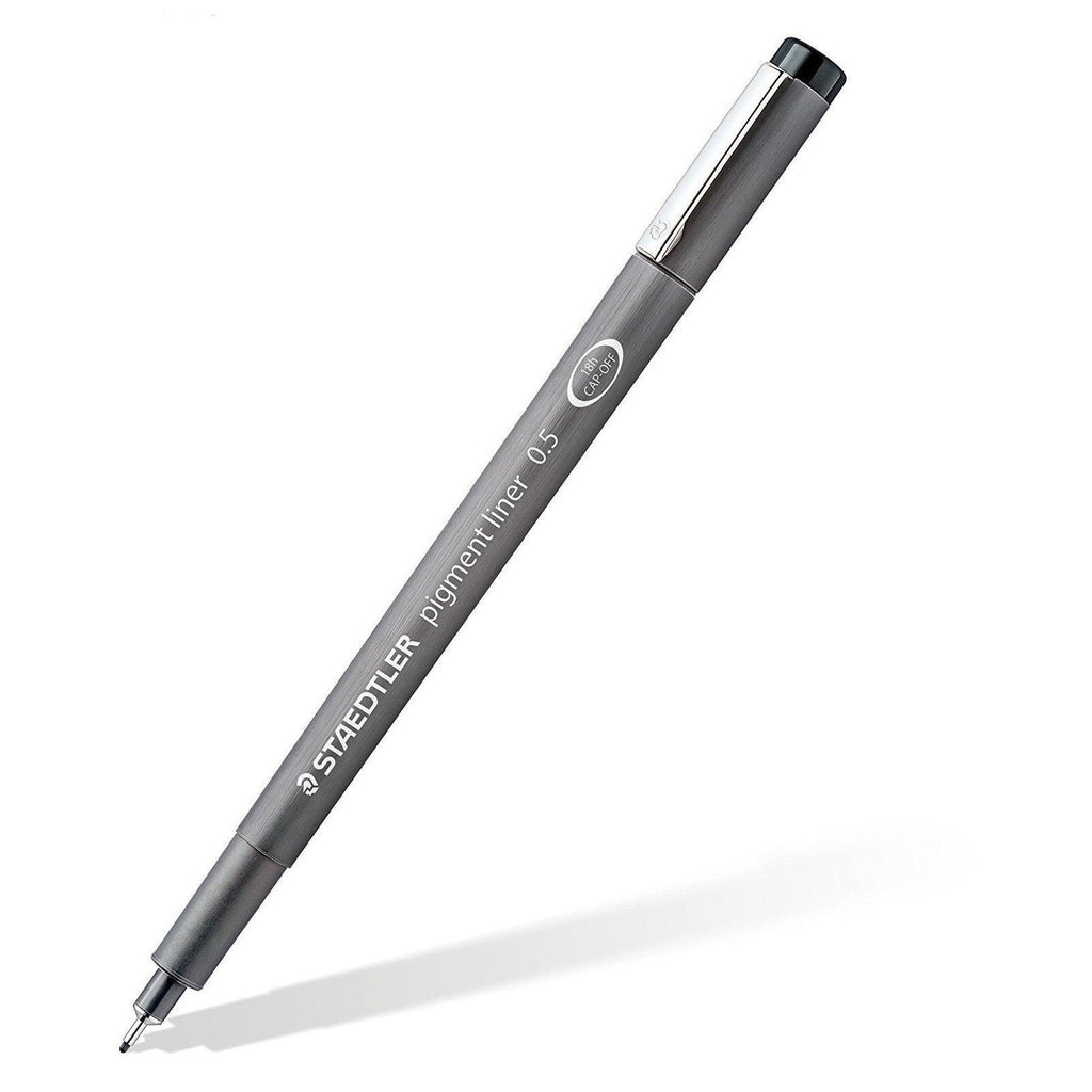 Staedtler Pigment Liner Fineliner 0.05mm - 2.0mm | 8 Pen Set