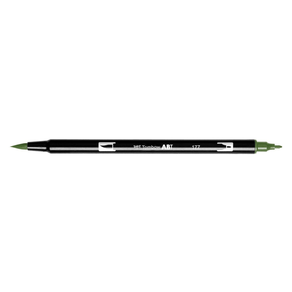 Tombow Dual Brush Pens - 177 Dark Jade