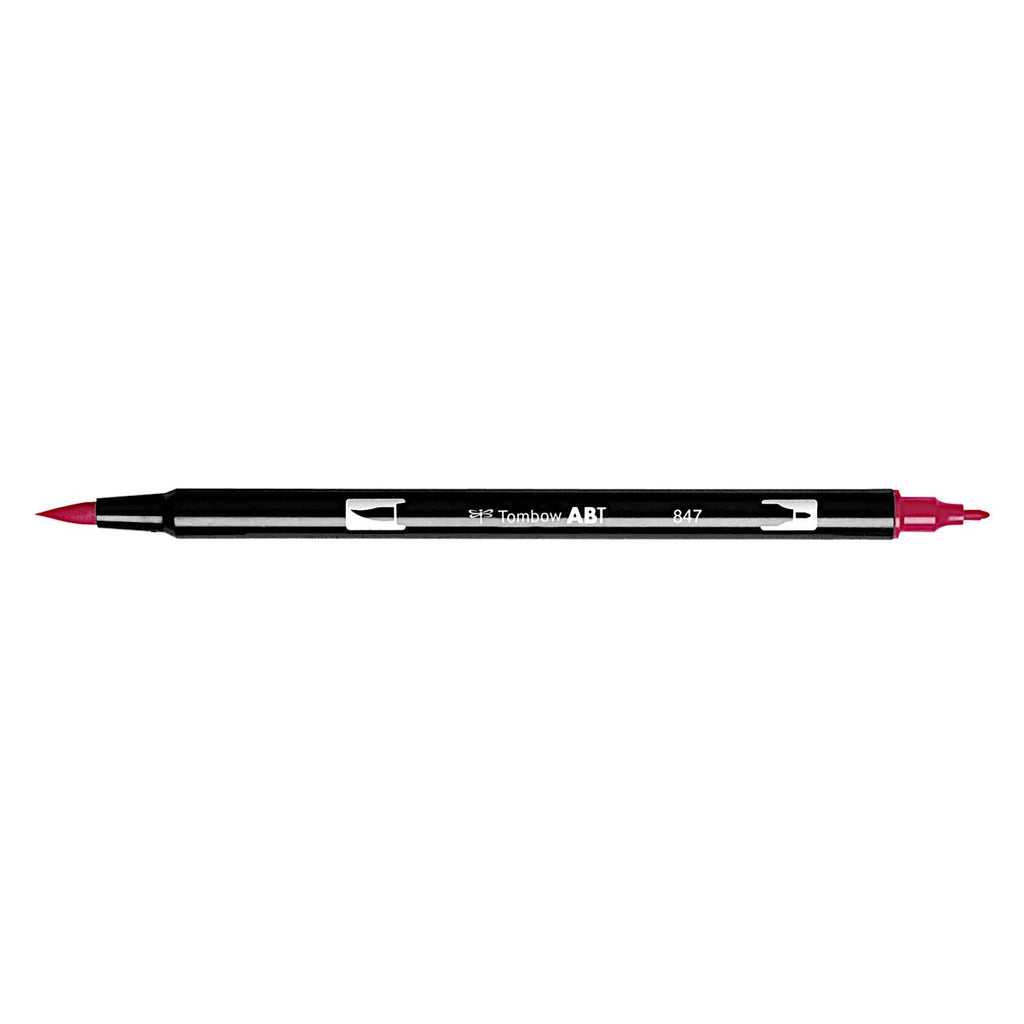 Tombow Dual Brush Pens - 847 Crimson