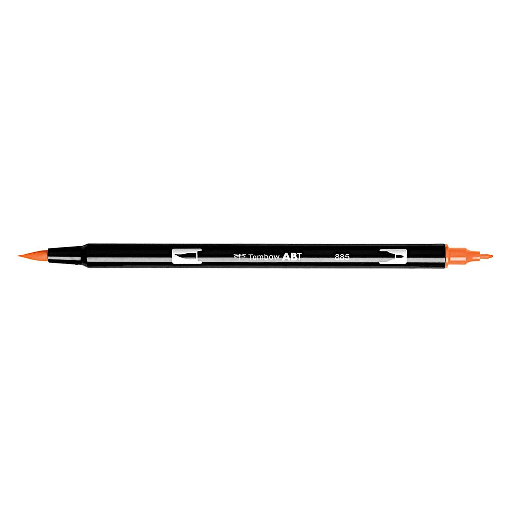 Tombow Dual Brush Pens - 885 Warm Red