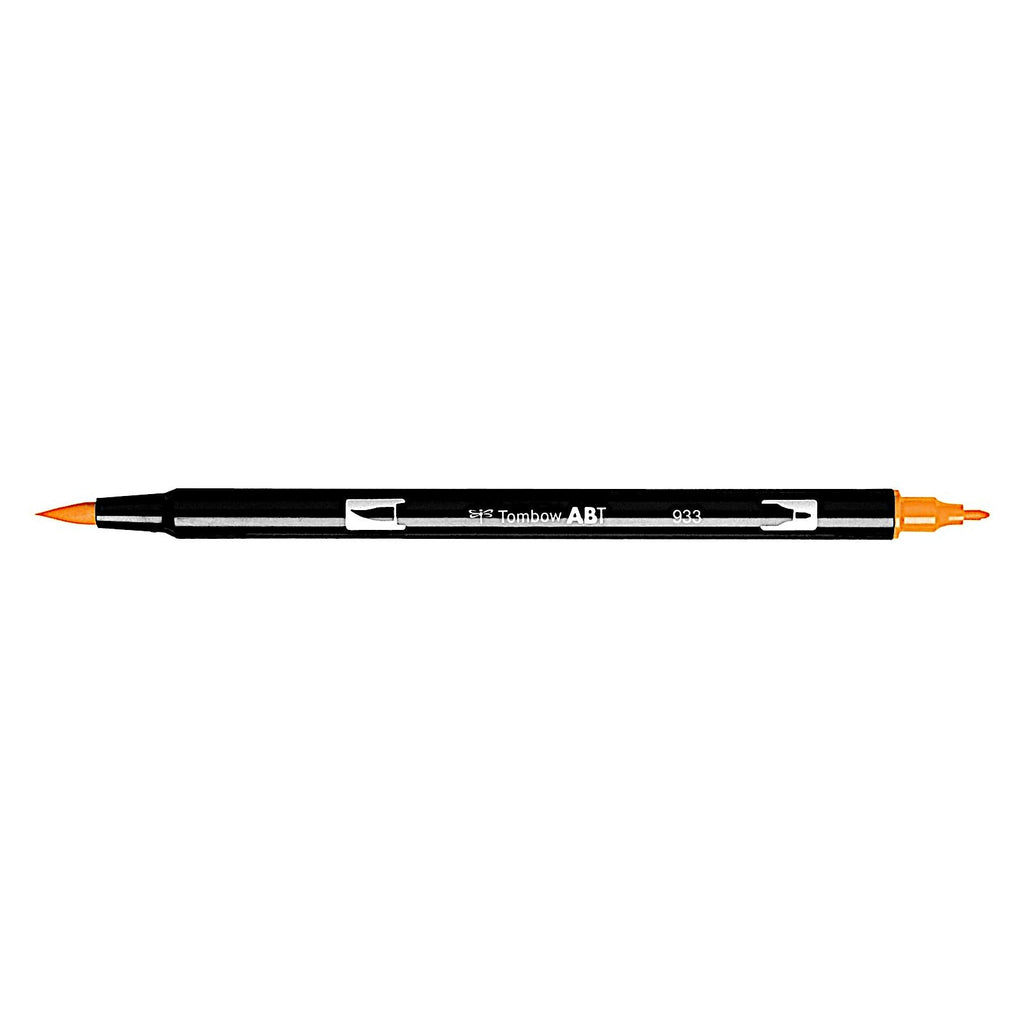 Tombow Dual Brush Pens - 933 Orange