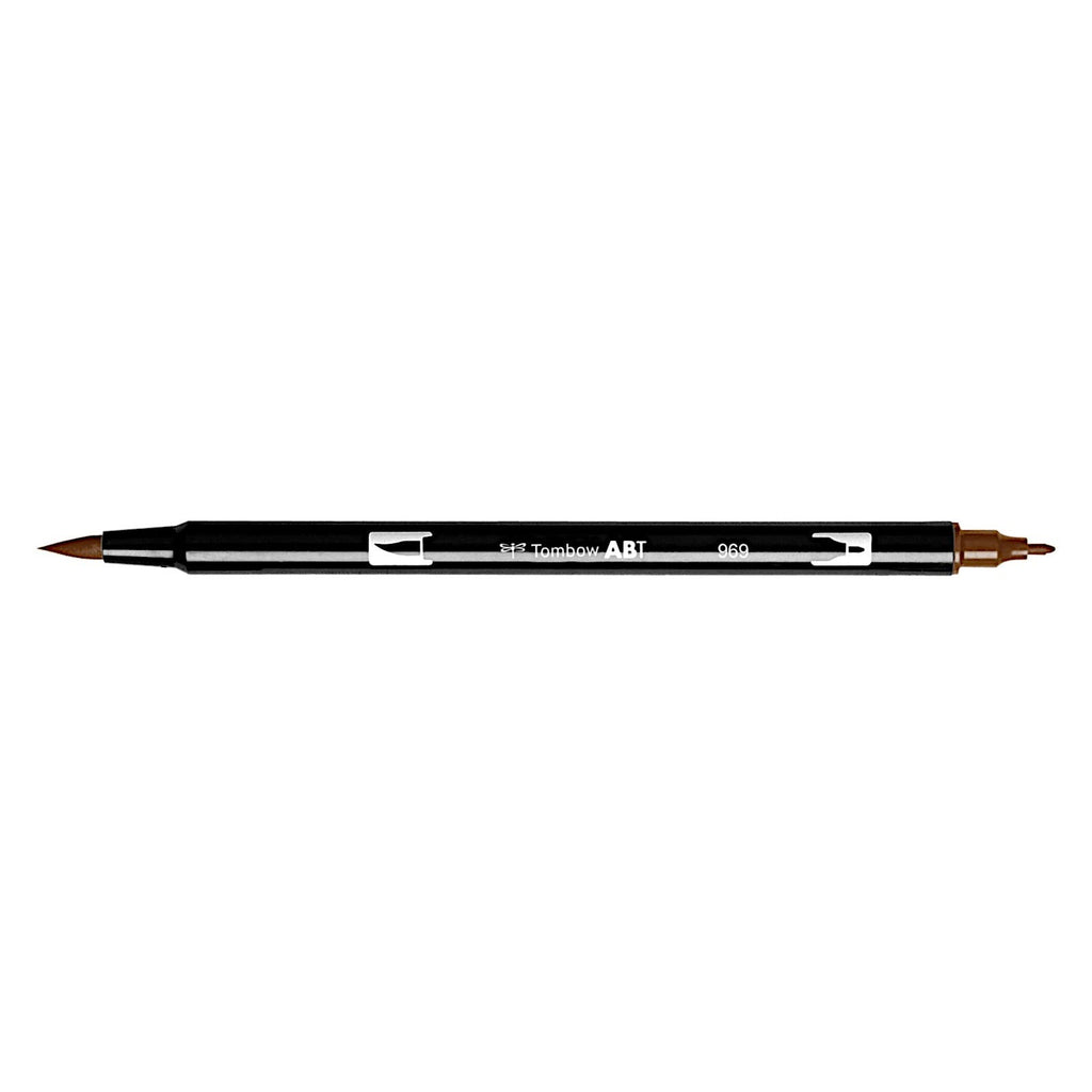 Tombow Dual Brush Pens - 969 Chocolate
