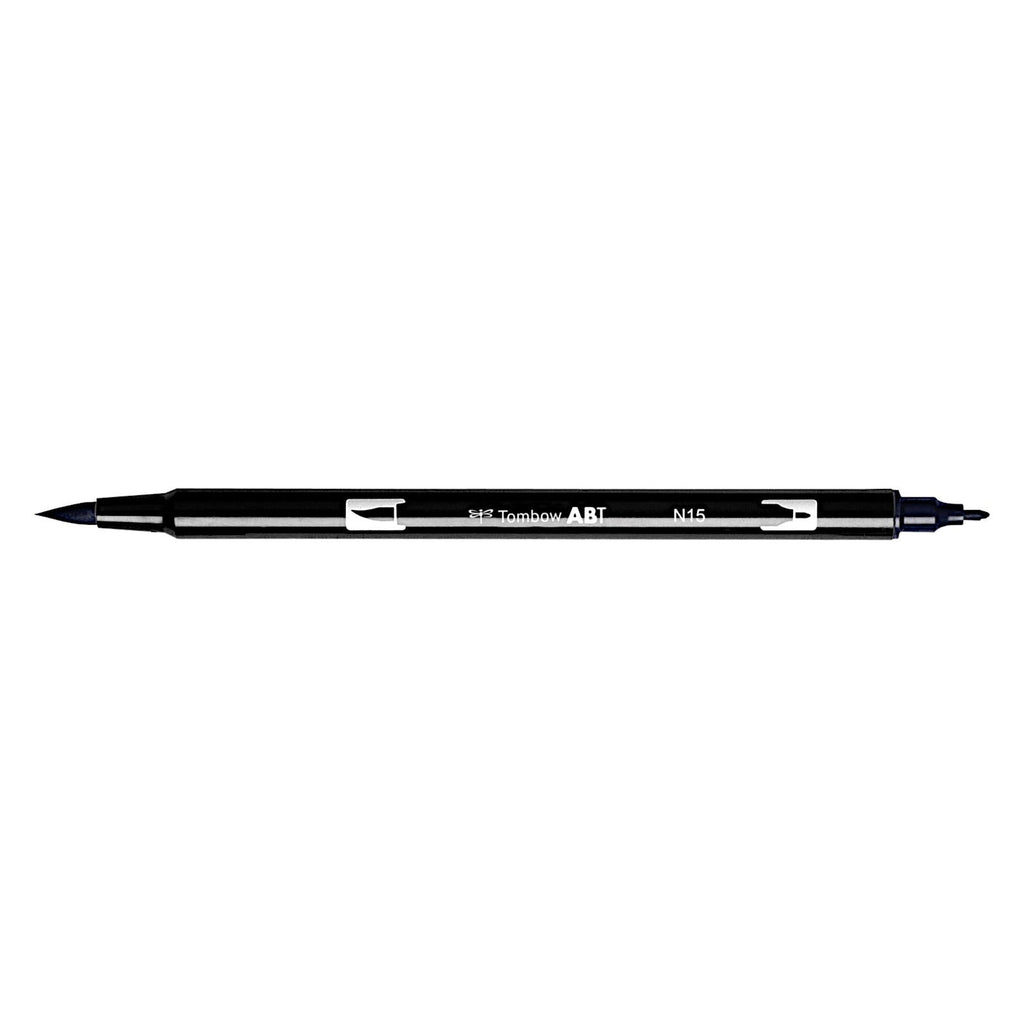 Tombow Dual Brush Pens - N15 Black