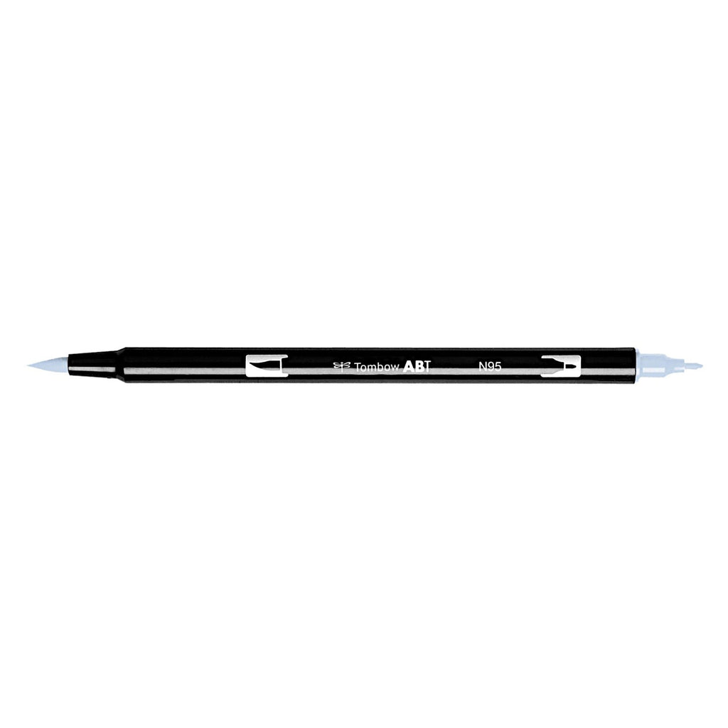 Tombow Dual Brush Pens - N95 Cool Gray 1