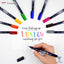 Tombow Fudenosuke Brush Pen - Hard Tip