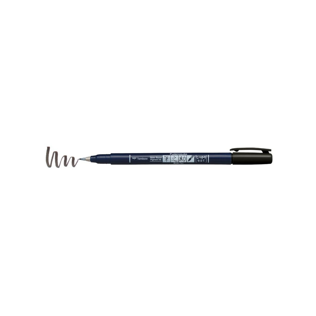 Tombow Fudenosuke Brush Pen - Hard Tip - Black