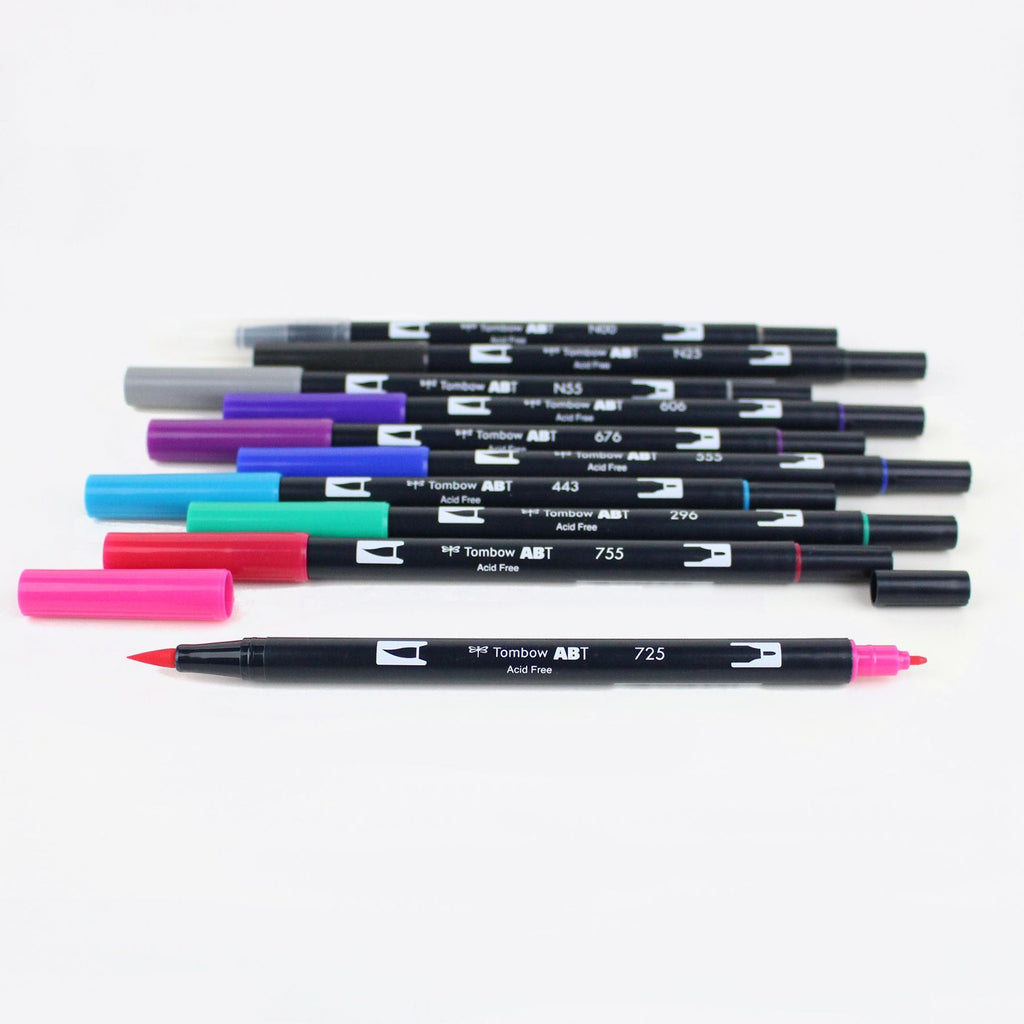Tombow Dual Brush Pens - Galaxy Palette