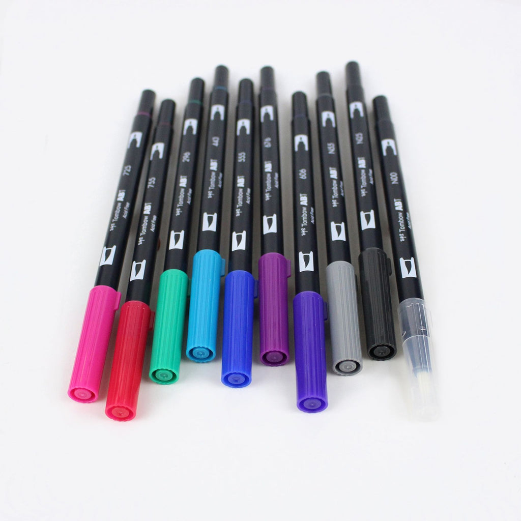 Tombow Dual Brush Pens - Galaxy Palette