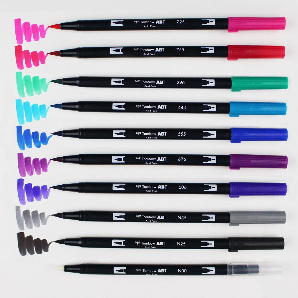 Tombow Dual Brush Pens - Galaxy Palette