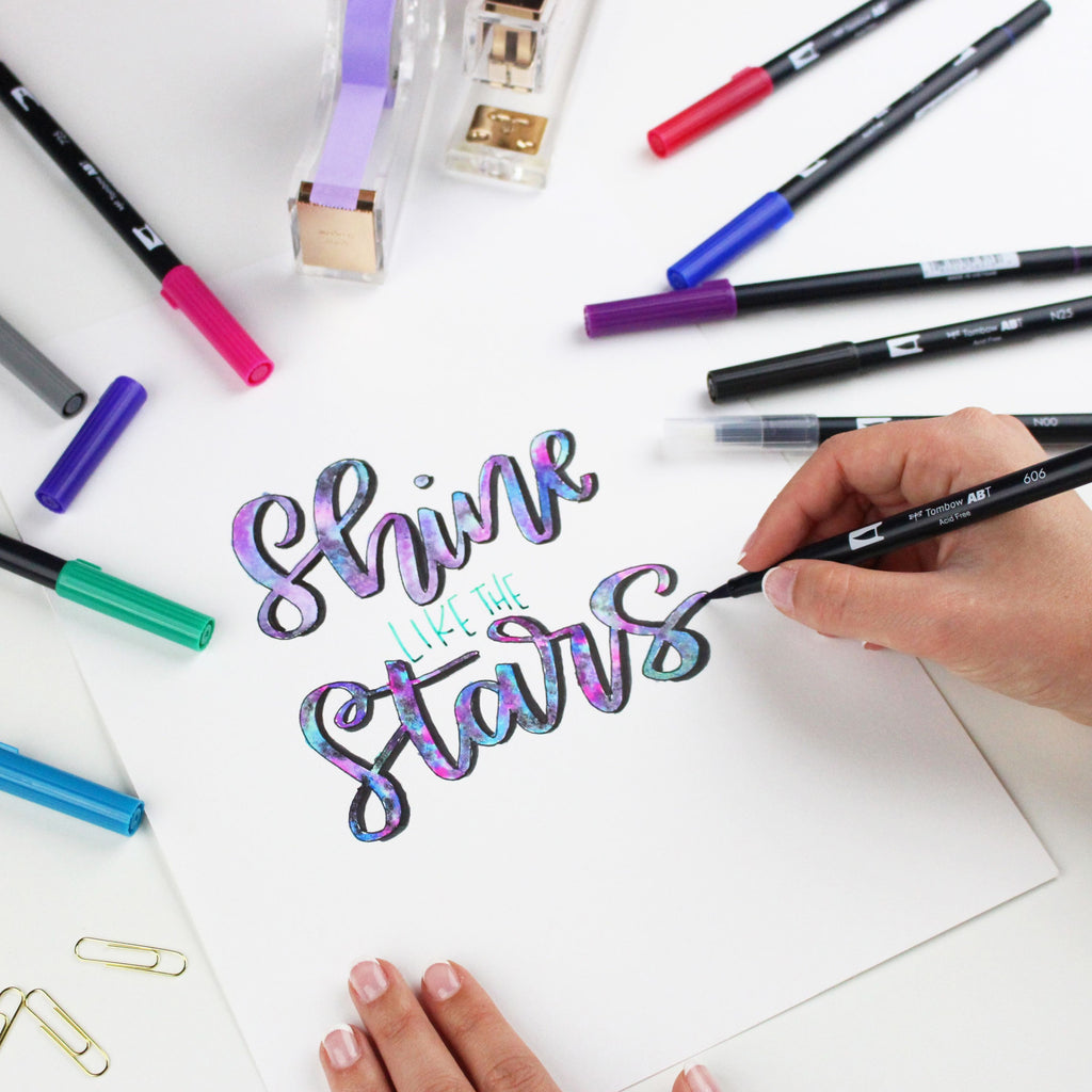 Tombow Dual Brush Pens - Galaxy Palette