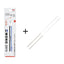 Tombow Eraser Mono Zero | Super Fine / Round Type - Stripe + 1 Pack Refill