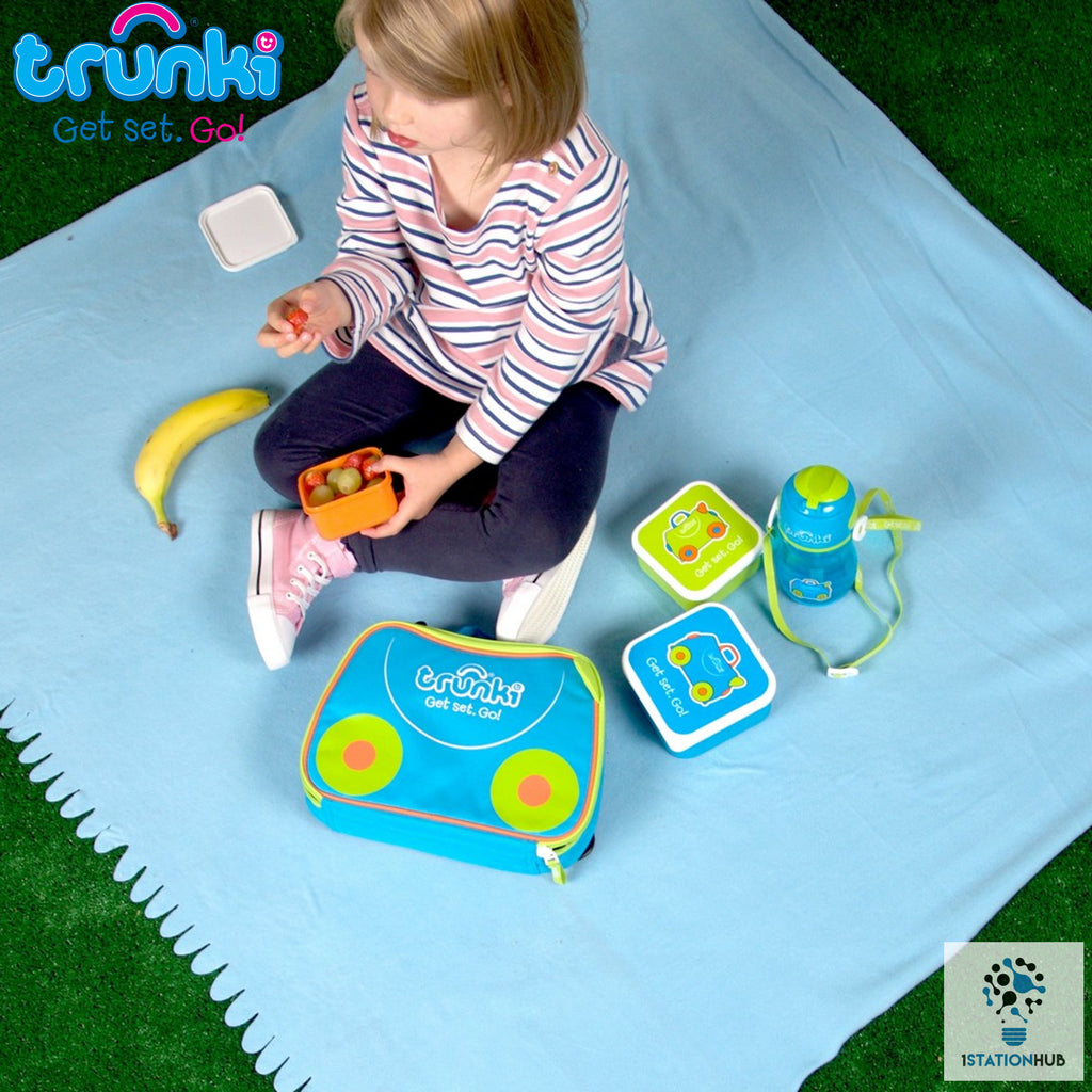 Trunki Snack Pots - Blue, Green, Orange