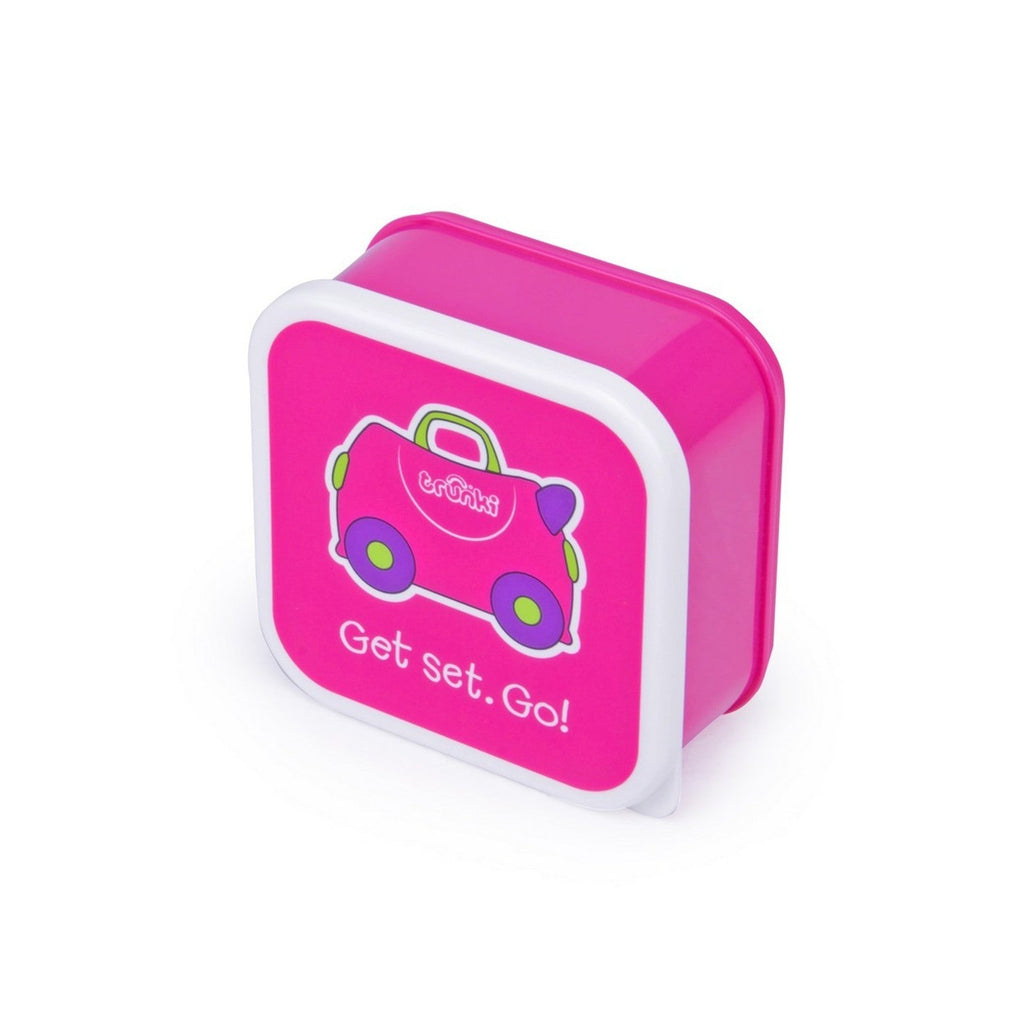 Trunki Snack Pots - Pink, Green, Purple