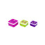Trunki Snack Pots - Pink, Green, Purple