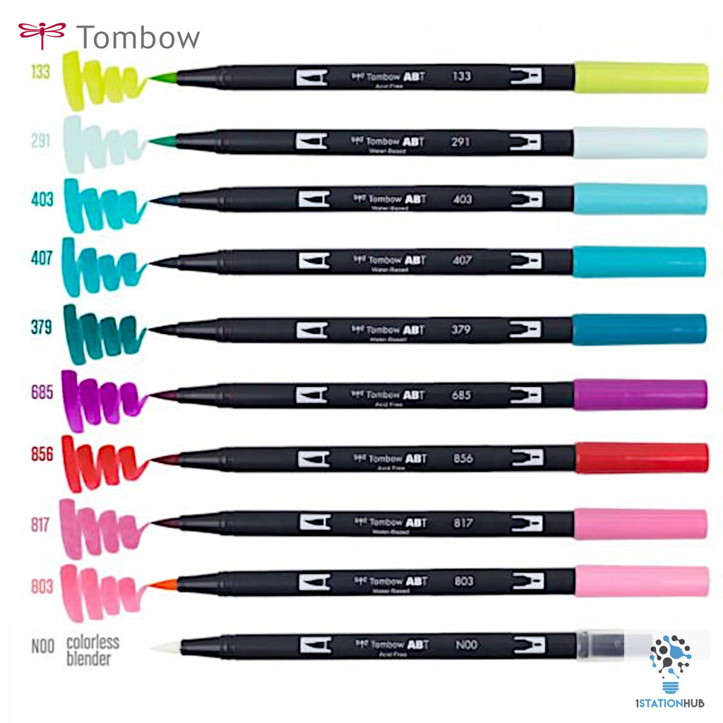 Tombow Dual Brush Pens | Tropical Palette