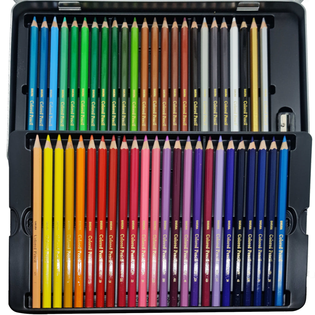 Sakura Coloured Pencils - 48 Colour Pencils