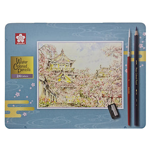 Sakura Watercolour Pencils - 24 Colours