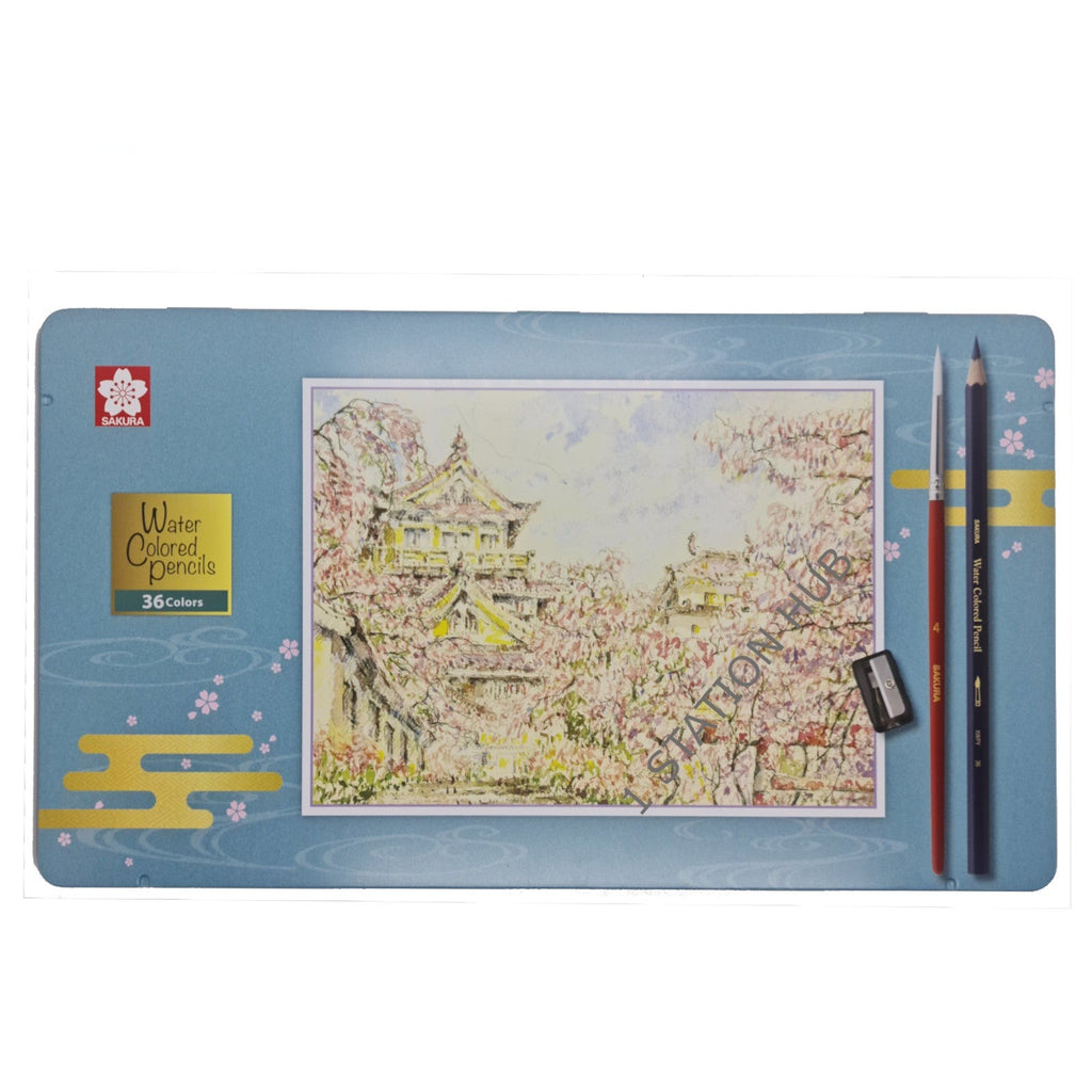 Sakura Watercolour Pencils - 36 Colours