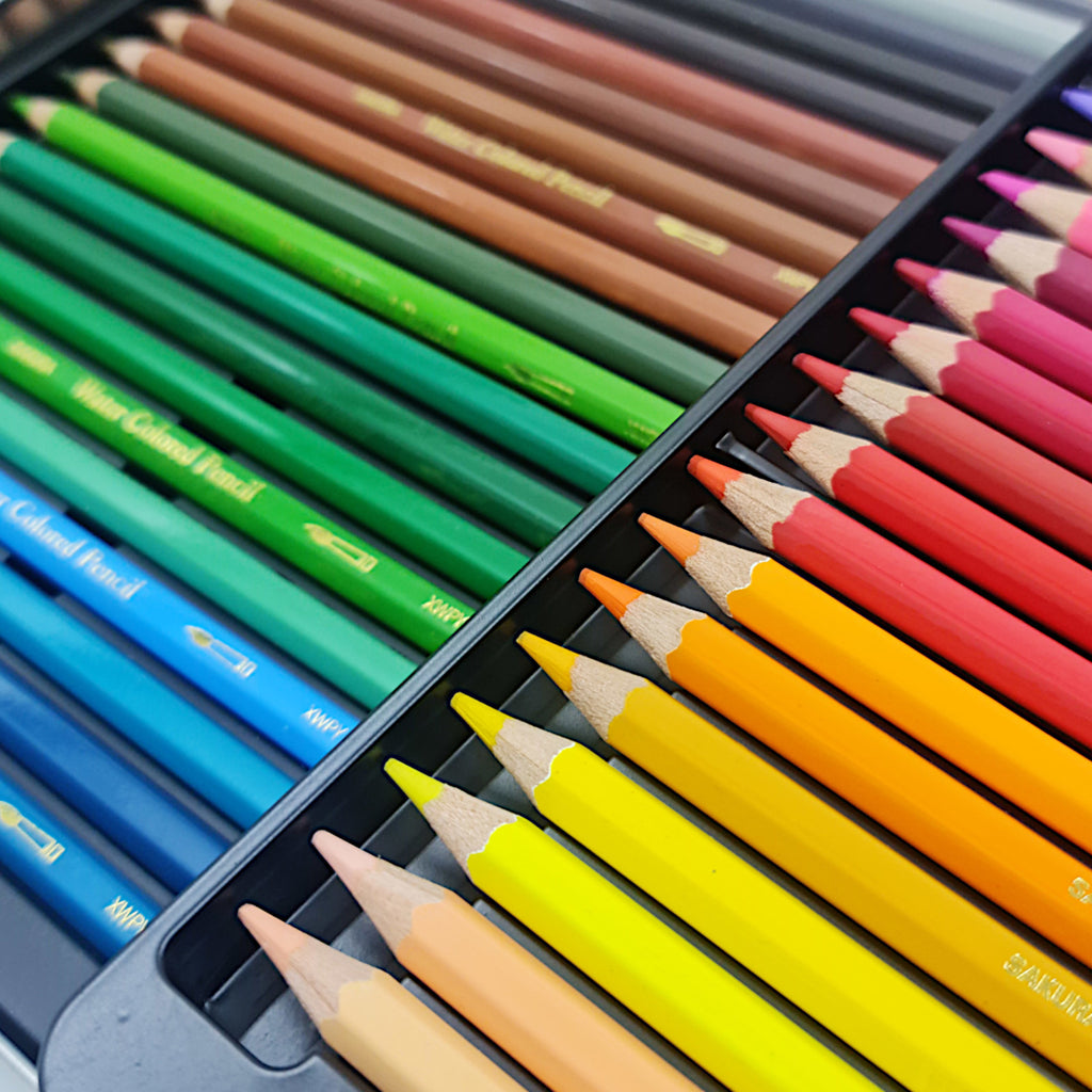 Sakura Watercolour Pencils - 48 Colours