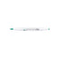 Zebra Mildliner Brush | Double Sided Highlighter | Mild Blue Green