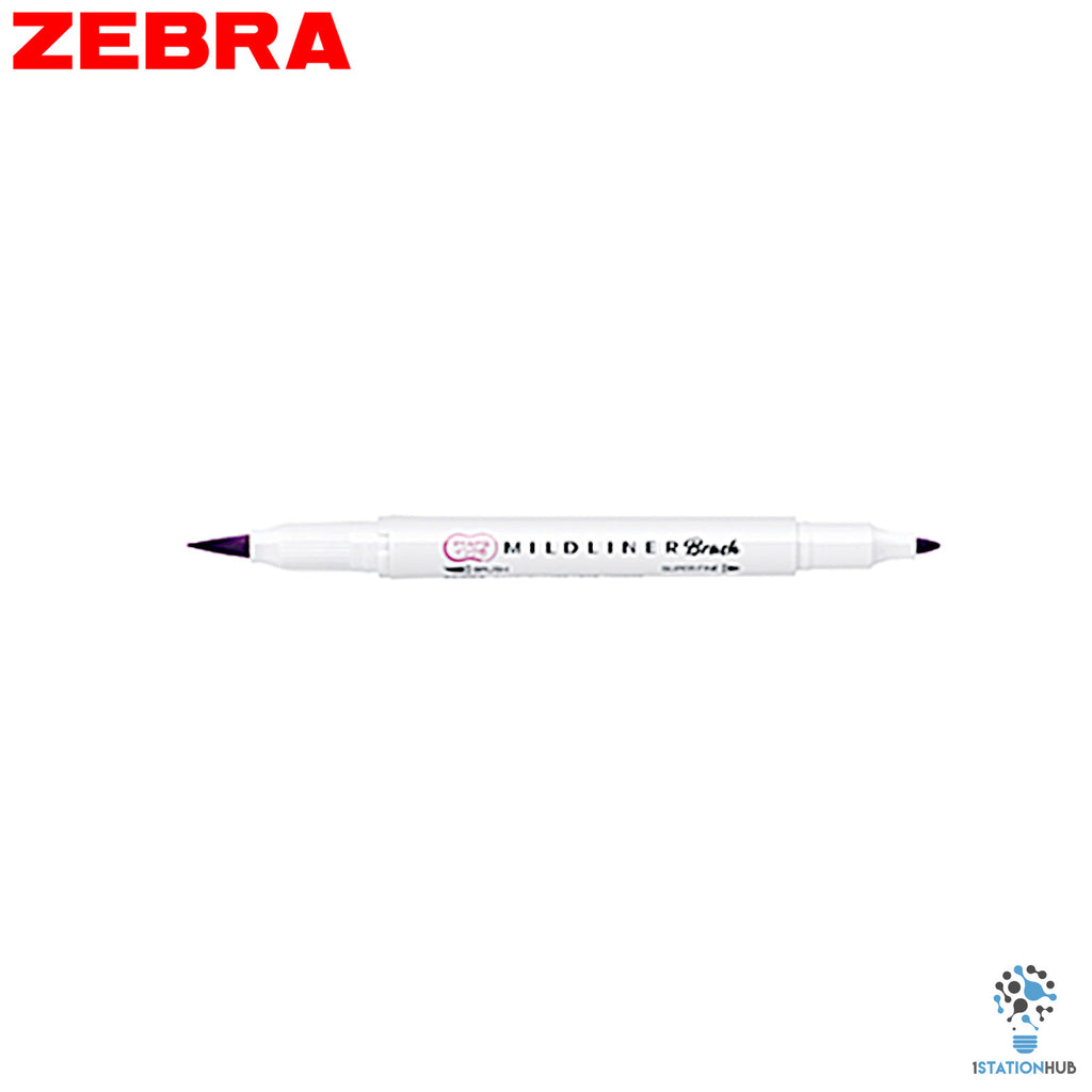 Zebra Mildliner Brush Double Sided Highlighter