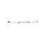 Zebra Mildliner Brush | Double Sided Highlighter | Mild Smoke Blue