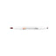 Zebra Mildliner Brush | Double Sided Highlighter | Mild Vermilion