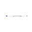 Zebra Mildliner Brush | Double Sided Highlighter | Mild Violet
